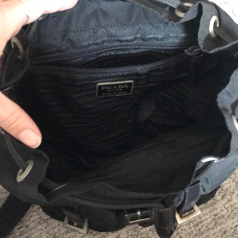 ⭐️ Authentic Prada Mini Nylon Drawstring Backpack - Picture 10 of 16